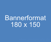 Werbebanner Größe 180x150 Pixel Banner-Vorlagen - Online Bannerformate Download