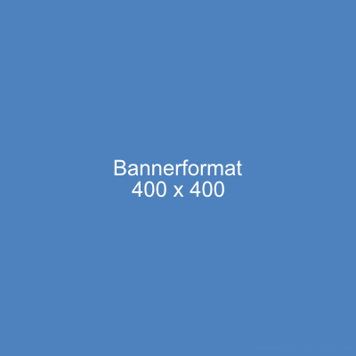 Werbebanner Größe 400x400 Pixel Banner-Vorlagen - Online Bannerformate Download