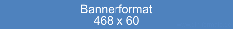 Werbebanner Größe 468x60 Pixel Banner-Vorlagen - Online Bannerformate Download