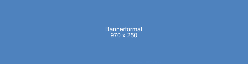 Werbebanner Größe 970x250 Pixel Banner-Vorlagen - Online Bannerformate Download