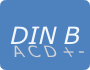 DIN B + - A C D