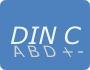 DIN C + - A B D